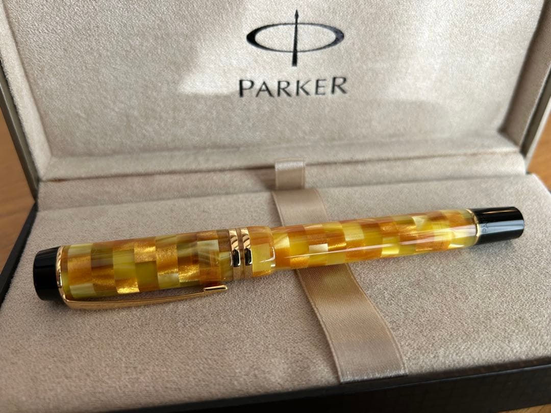 PARKER パーカー 万年筆 デュオフォールド シトリン インターナショナル