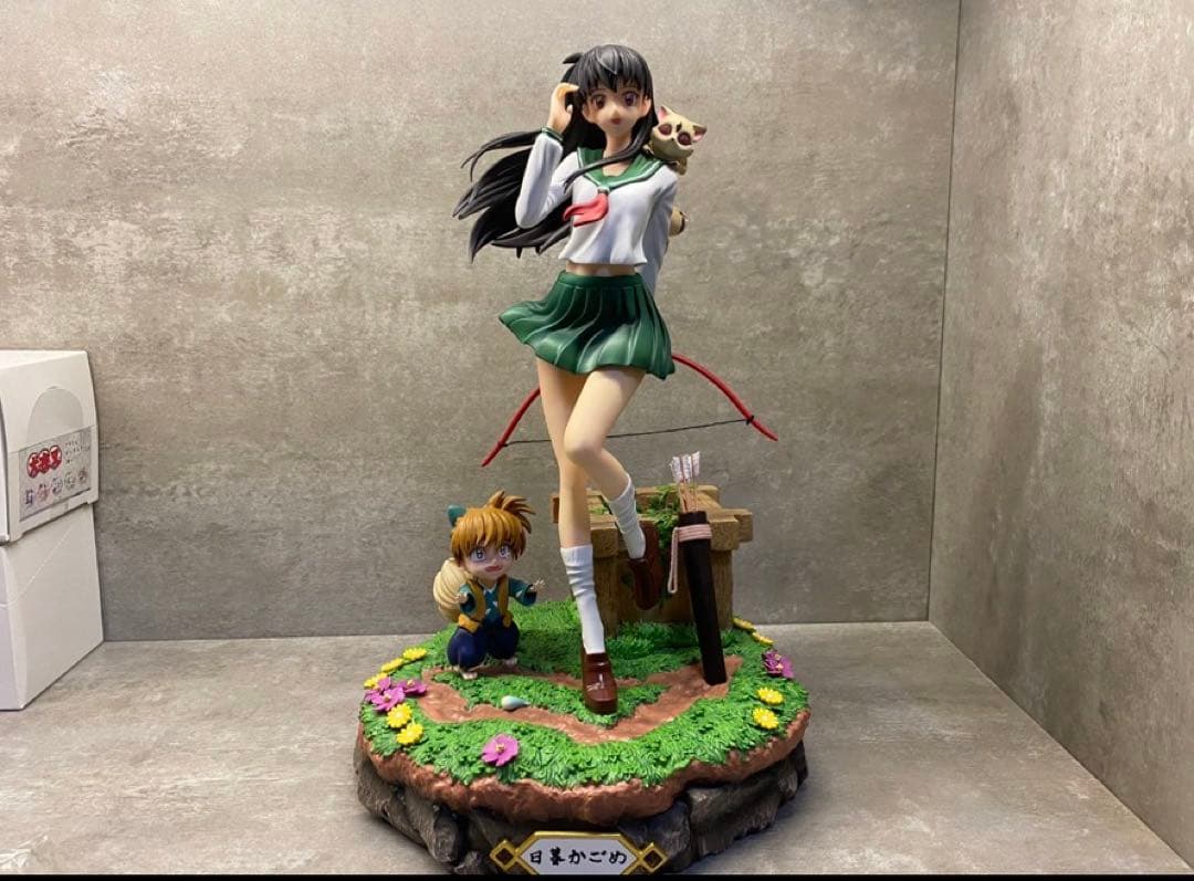 犬夜叉 日暮かごめ ガレージキット ガレキ スタチュー②