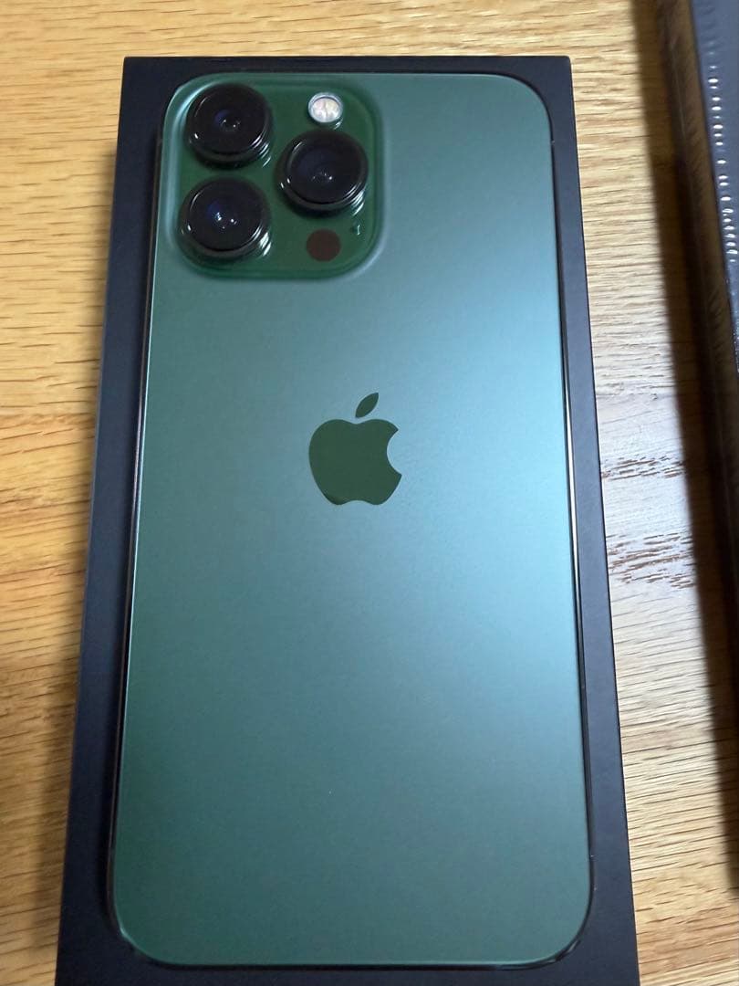 値下げ中　美品Apple iPhone13 Pro アルパイングリーン 256