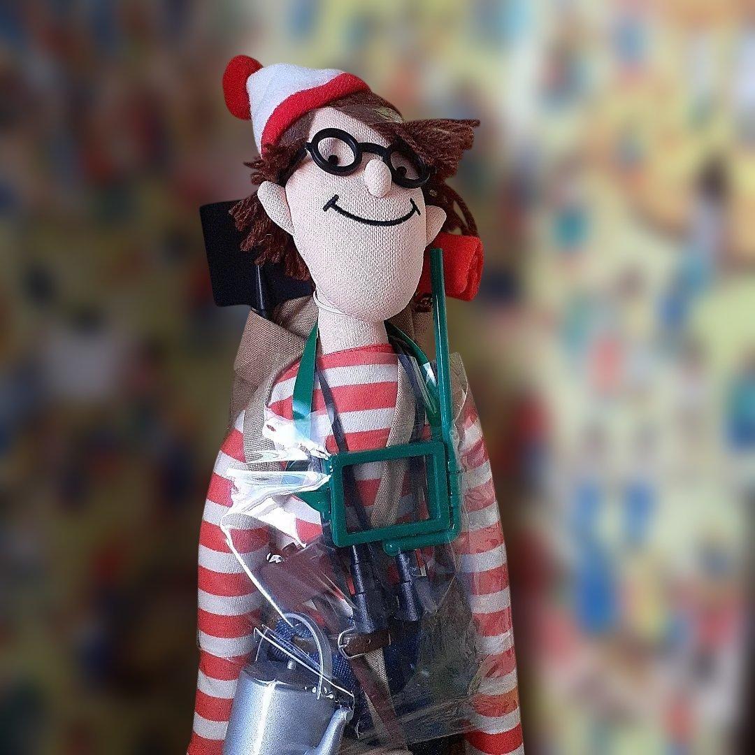 【レア・1991年】新品 ウォーリーをさがせ！ 公式ドール 50cm箱付き