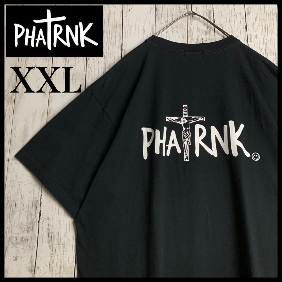 【超絶人気モデル】ファットランク☆ビッグバックキリストロゴ入りTシャツ1814.