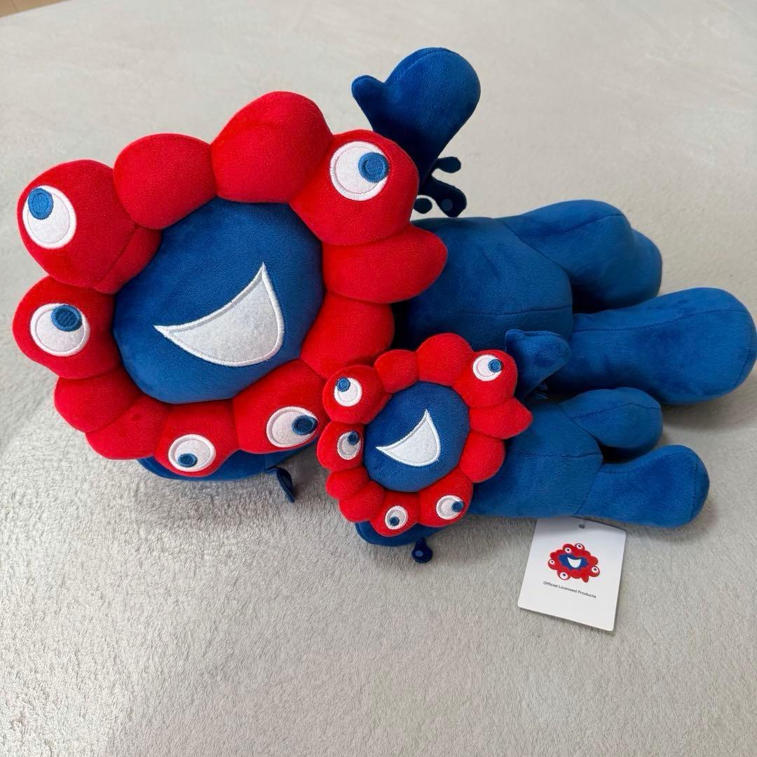 ミャクミャクくじ　寝そべりぬいぐるみ　2等3等セット　大阪万博　タグ付き