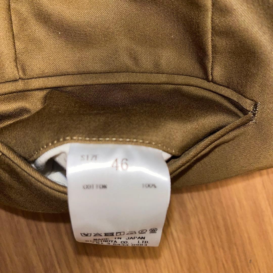 NEAT プリーツ入り チノパン オリーブ