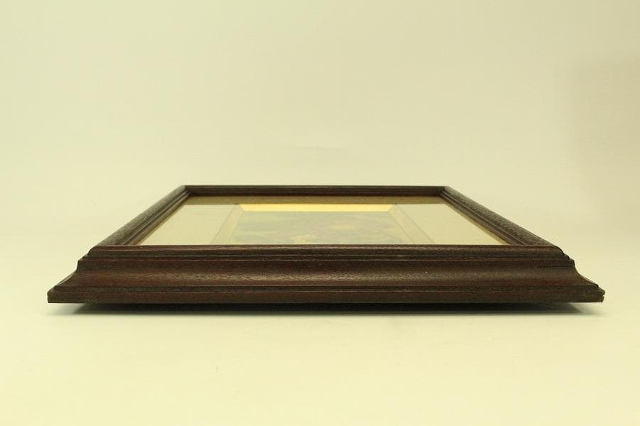 女流画家 油絵 峰村リツ子 作 花 額装 保証 肉筆(ZE439)