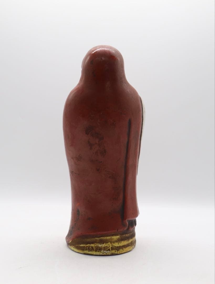 時代　九谷　焼達磨　置物　送料込み250826