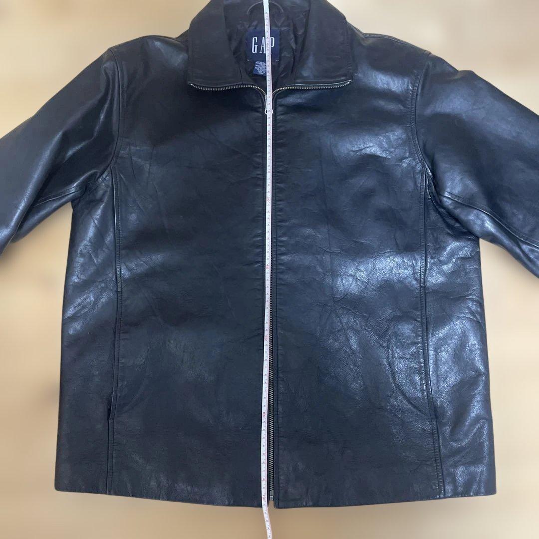 old gap レザージャケット ブラック　Mサイズ