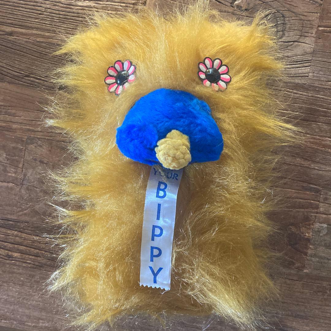 60's ヴィンテージ　ドール　BIPPY モンスター　フェイクファー　ヒッピー