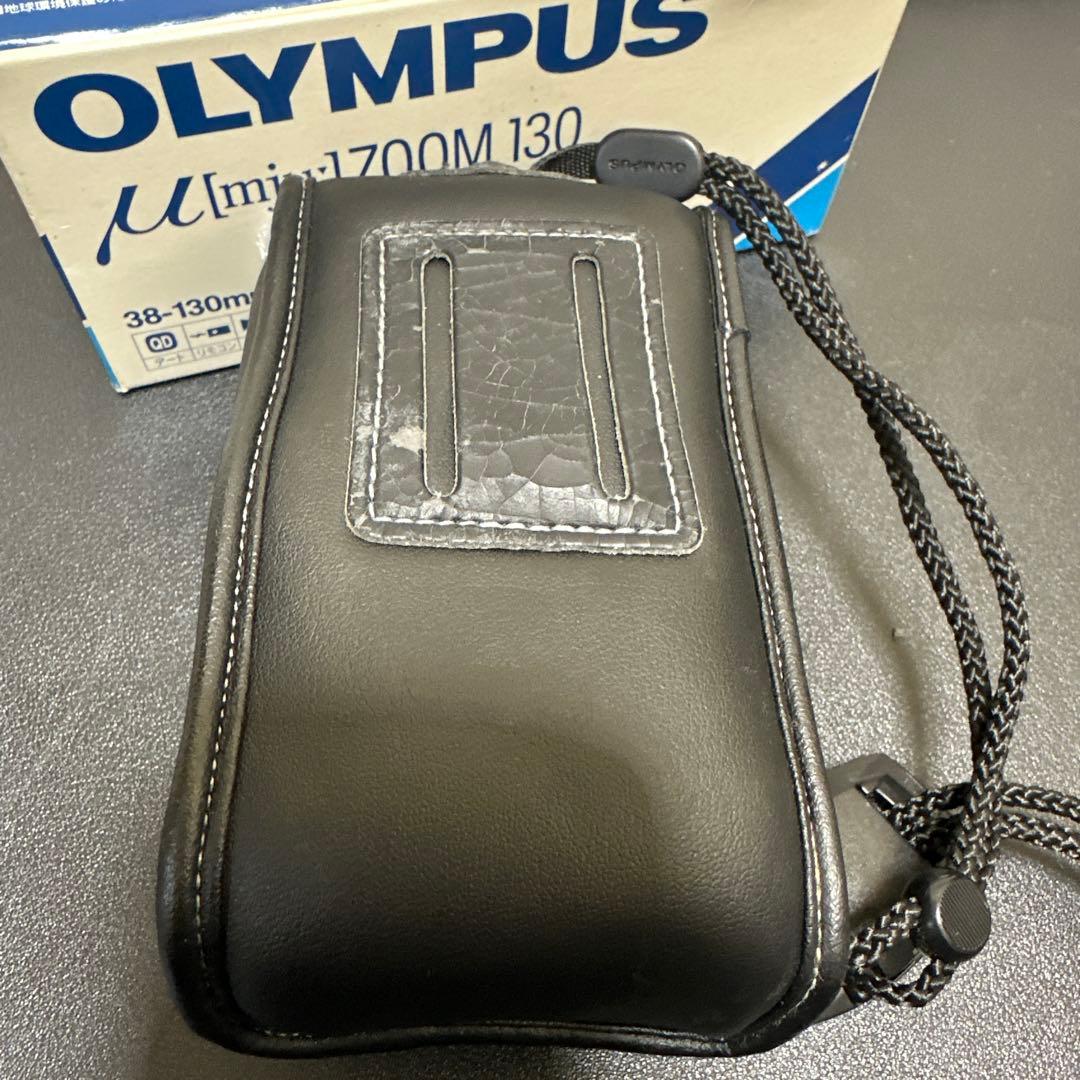 美品　OLYMPUS μ[mju:] ZOOM 130 動作確認済　元箱箱付き