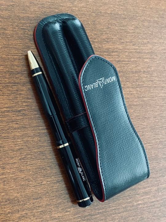 【廃番未使用限定物】モンブラン100周年　ボールペン＋専用ペンケースセット