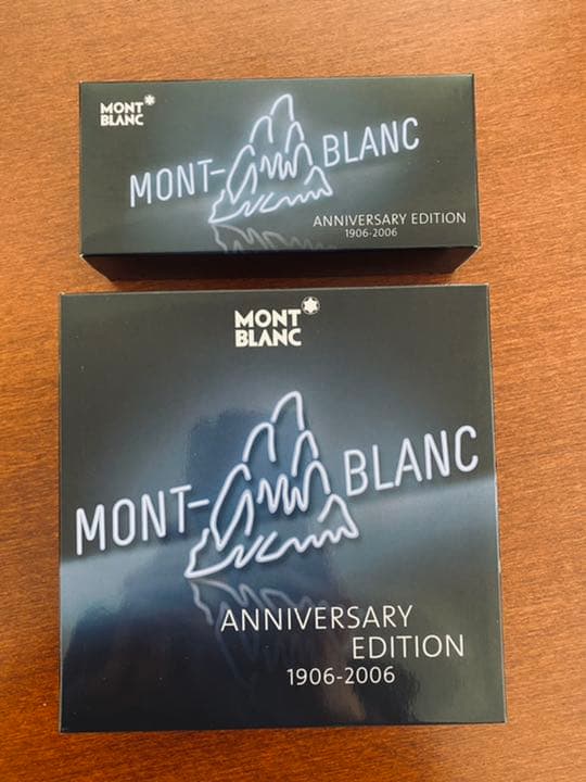【廃番未使用限定物】モンブラン100周年　ボールペン＋専用ペンケースセット