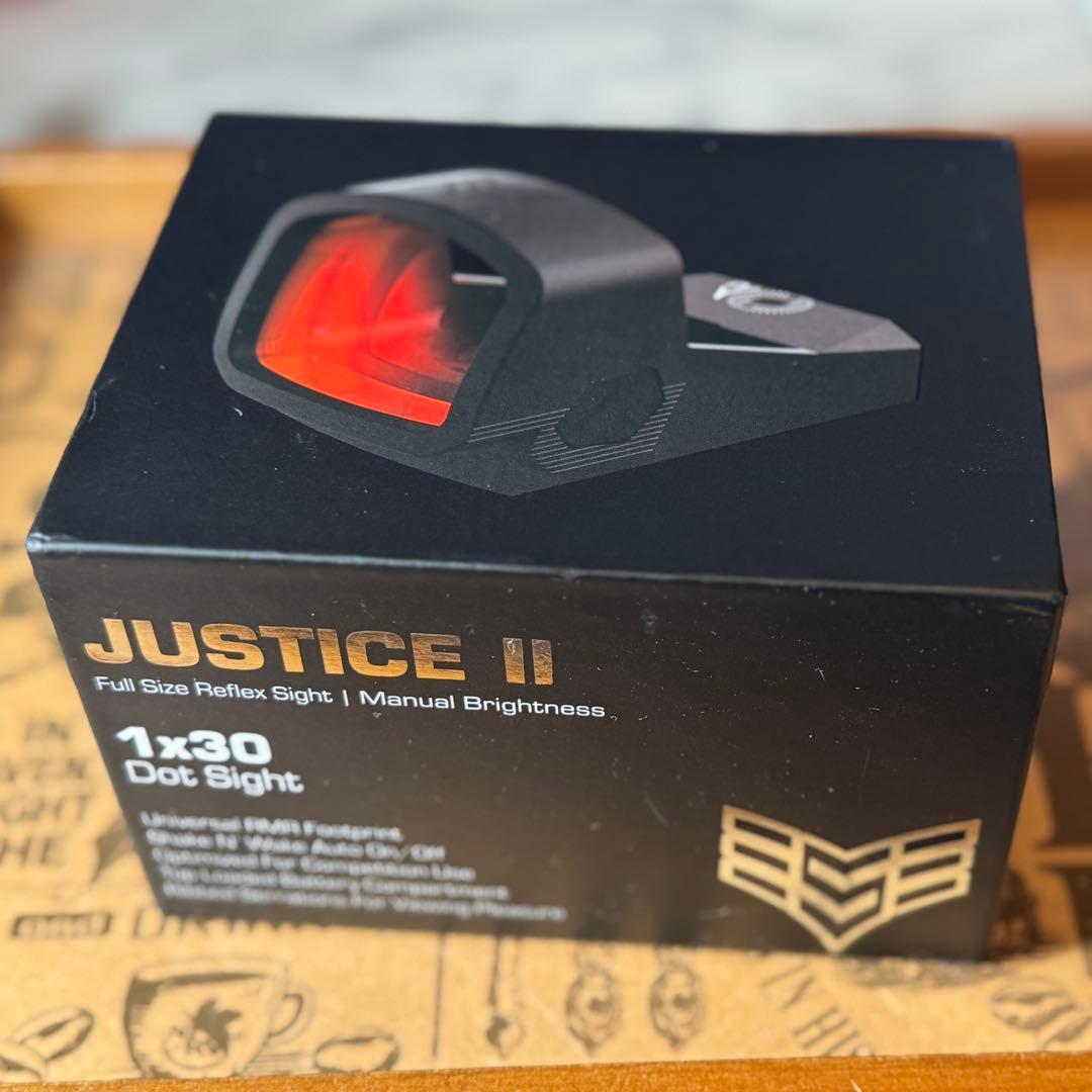 【新品未使用】実物 Swampfox JusticeII 1x30 ドットサイト