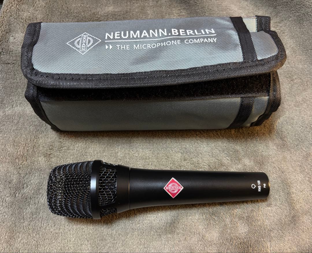 【KMS105 ノイマン コンデンサーマイク】ブラック