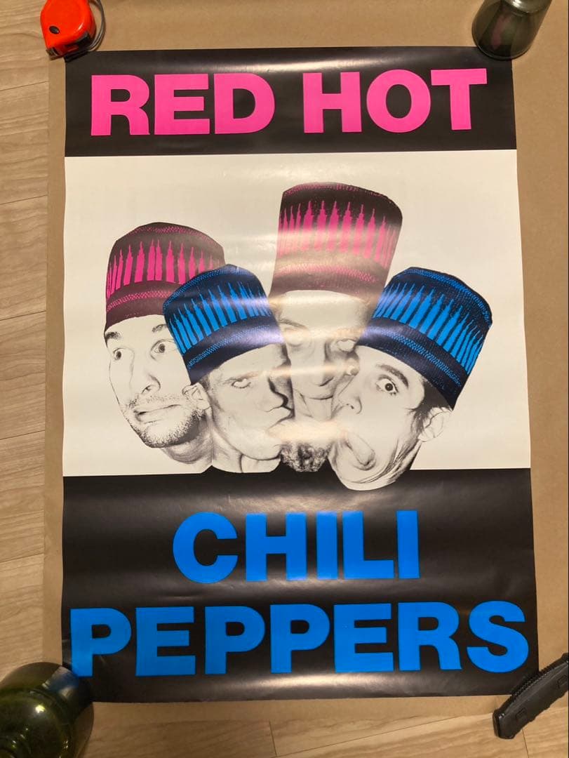超希少80svtg◇red hot chili peppersレッチリ ポスター