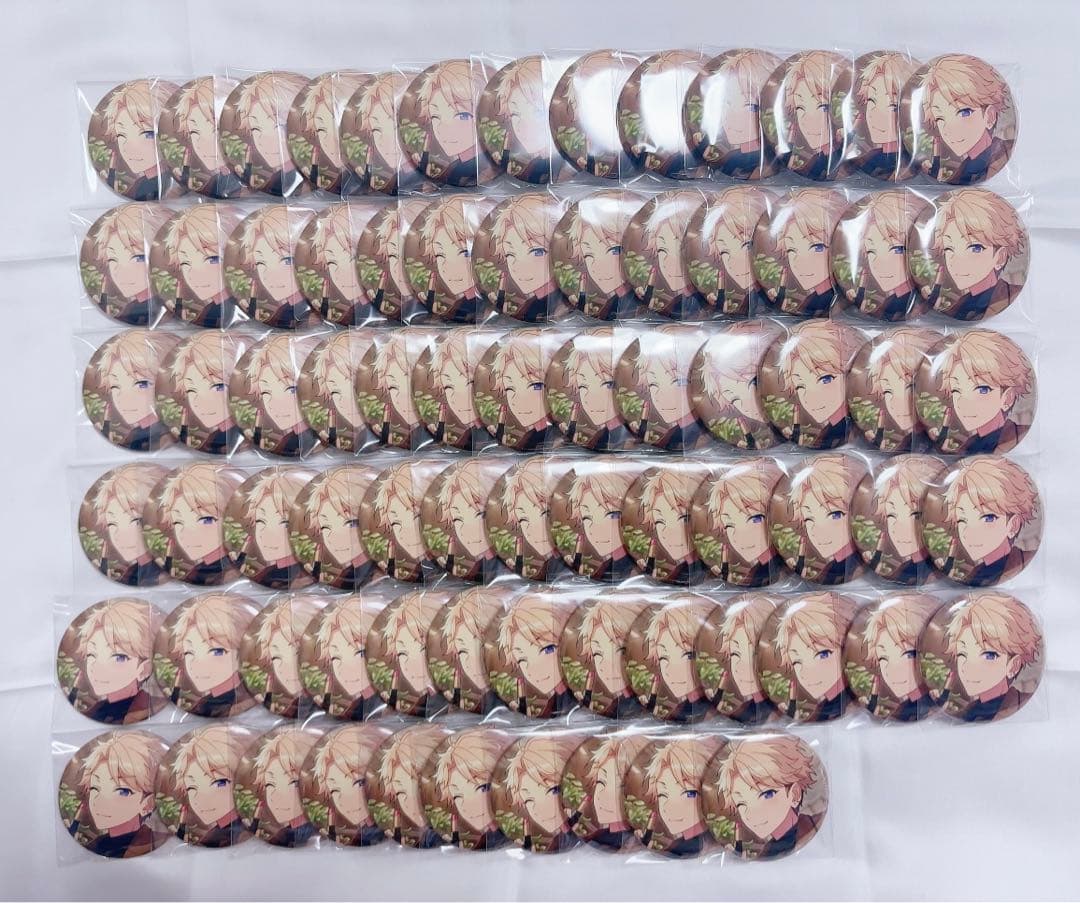 鳴上嵐 フィーチャー2 缶バッジ 75個