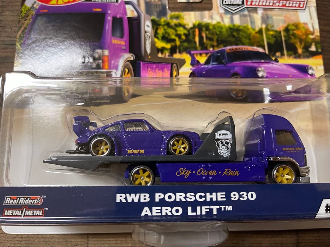 HWチームトランスポート RWB PORSCHE 930 ＆ AERO LIFT