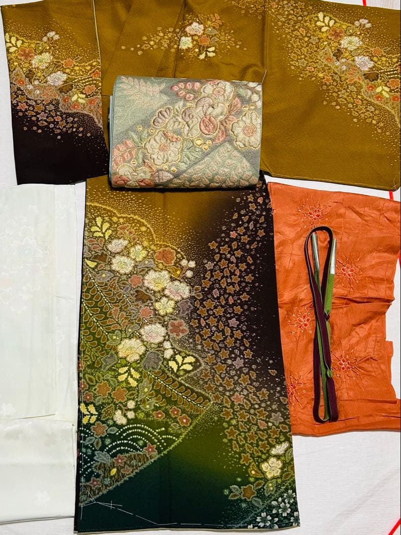 ゆ*ー様 新品　日本を代表する辻ヶ花　作家　吉野一廉作品 脹れ織辻ヶ花袋帯　正絹