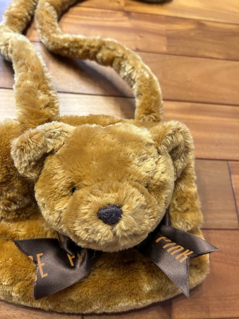 ピンクハウス　くま　ショルダーバッグ