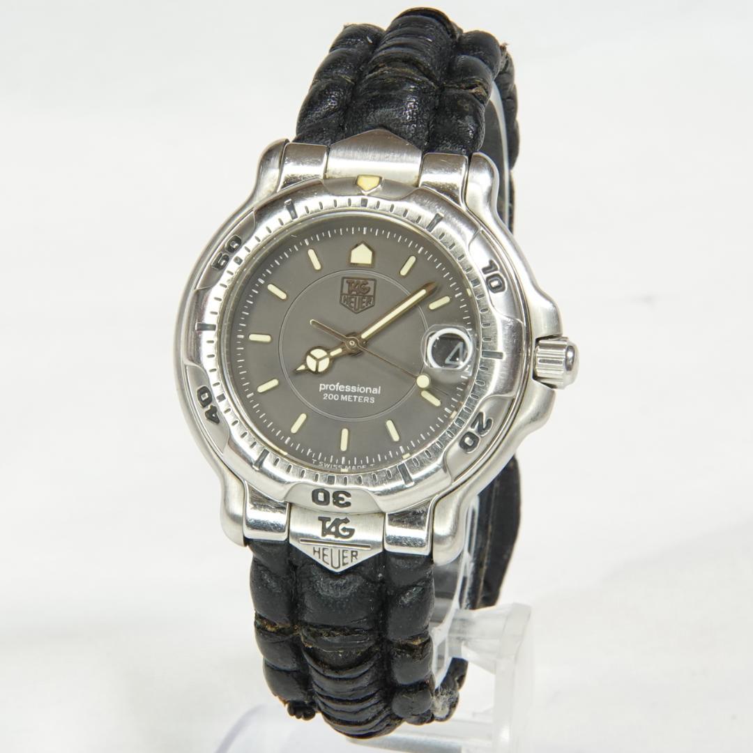 タグホイヤー プロフェッショナル6000 WH1212 稼働品 ベルト難有