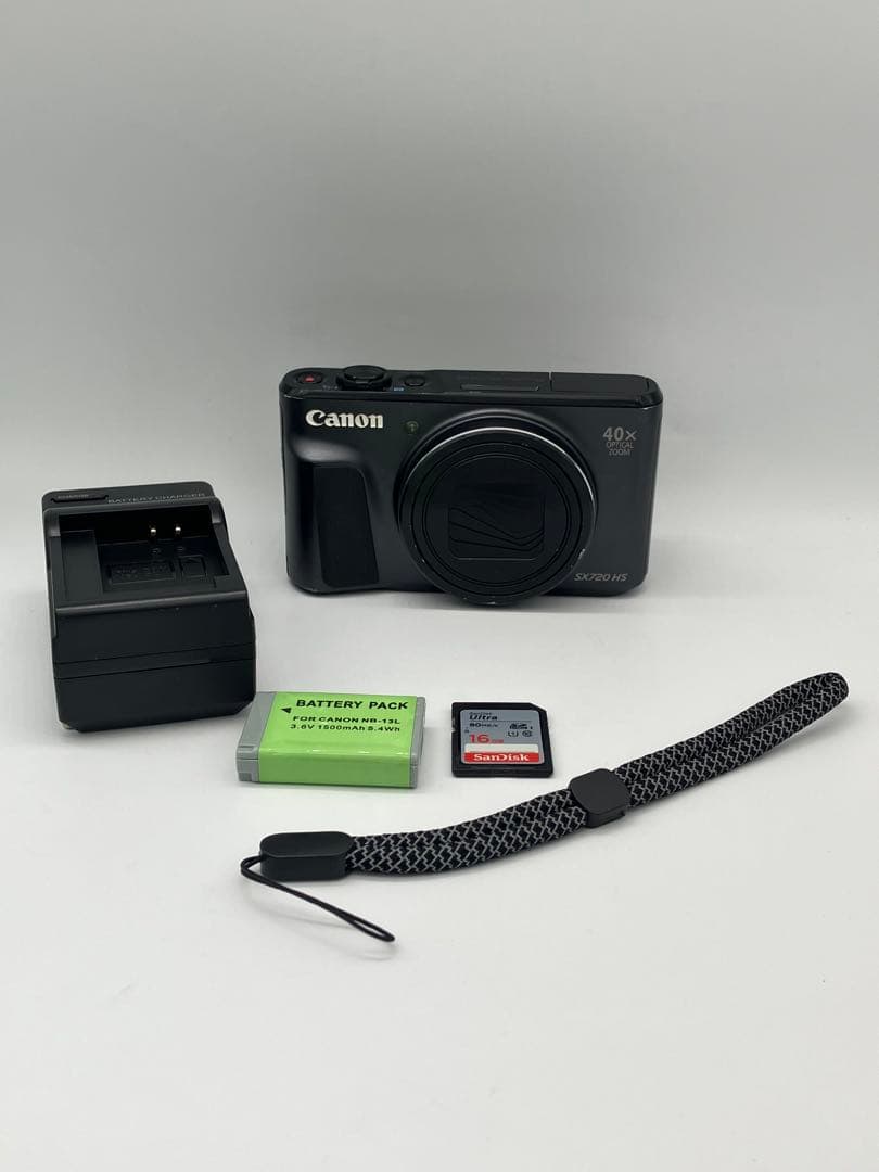 【機能良好】Canon PowerShot SX720 HS｜光学40倍ズーム
