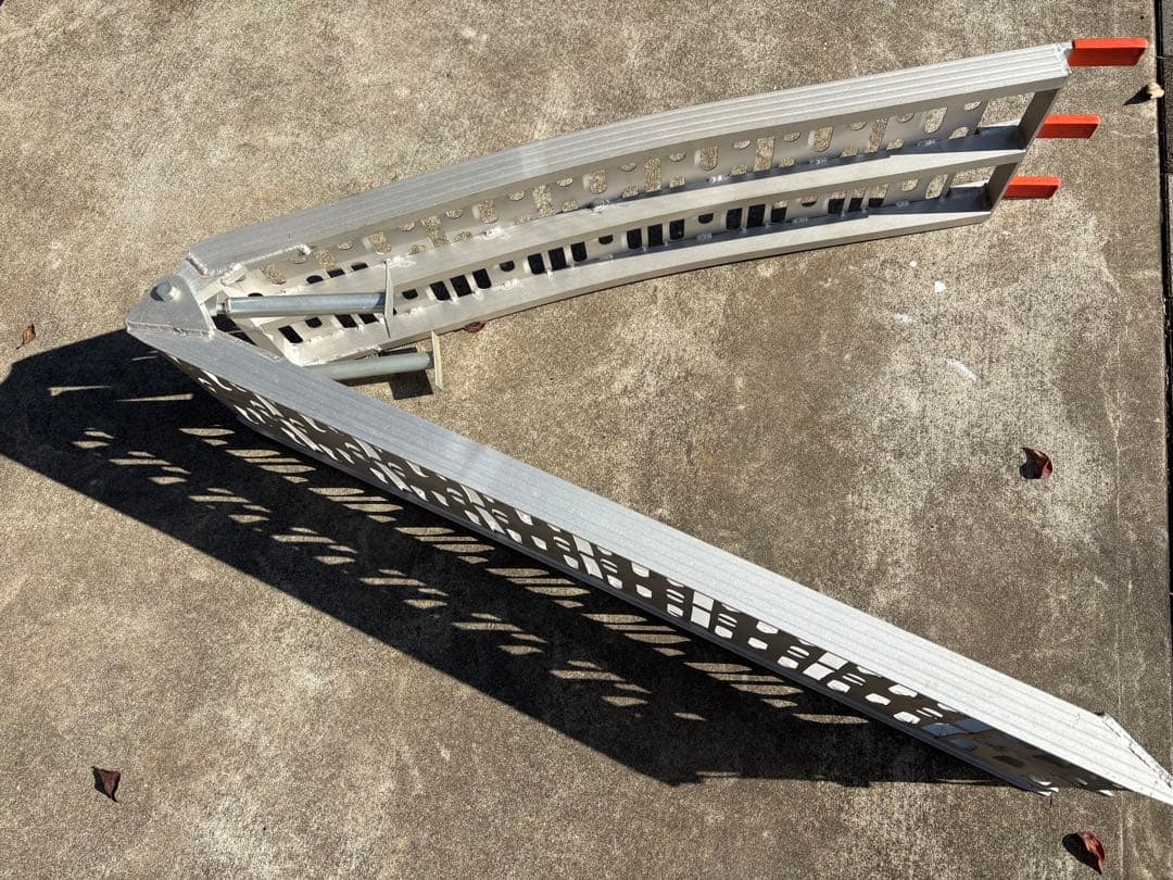 バイクスロープ アルミブリッジ ラダーレール