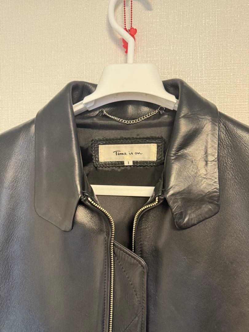ジャケット・アウター Time is on ZIAS LEATHER JACKET size1