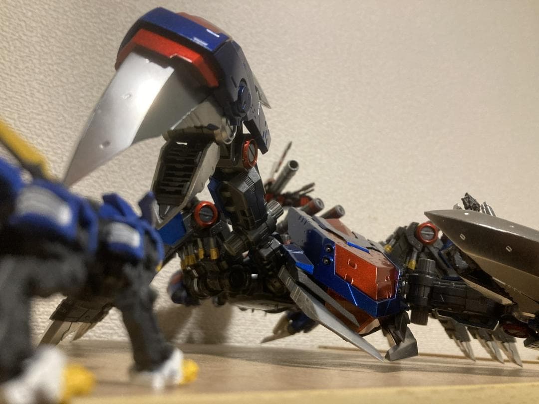 ゾイド HMM デススティンガー ヒルツ仕様再現機 塗装仕上品 説明欄必読