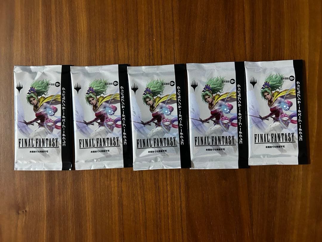 コレクターブースター　サンプルパック　5パックセット