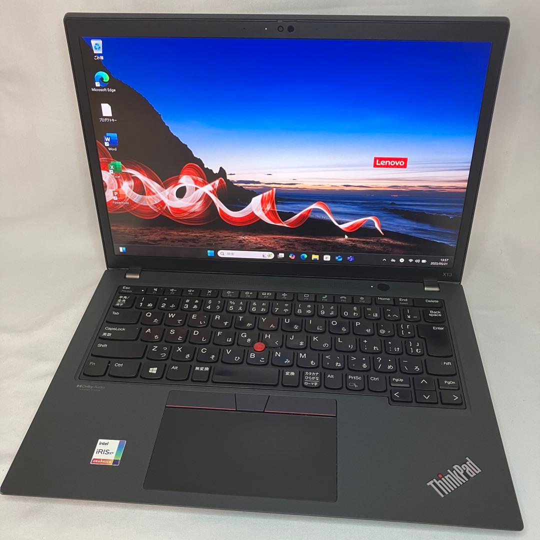 美品 X13 Gen2 第11世代 i5 8GB SSD WUXGA オフィス
