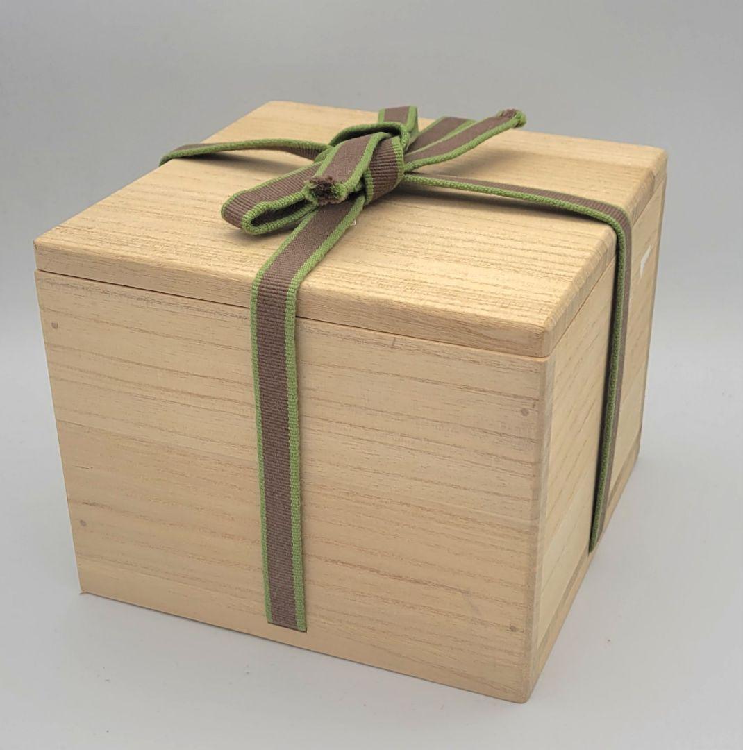 九代　大樋長左衛門　お茶碗　仕服　合わせ箱　茶道具　骨董品、美術品