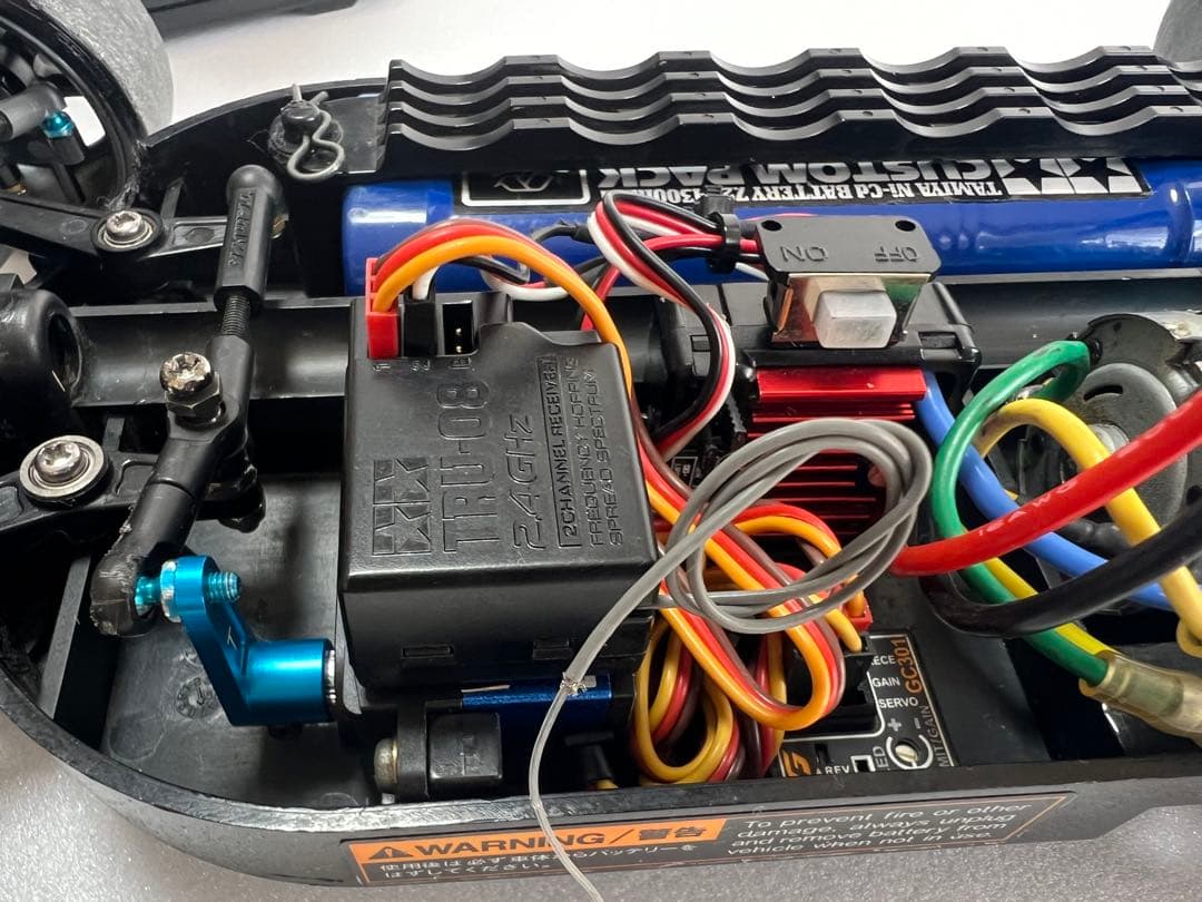 タミヤTT01ドリフト mrcコンバ　中古品　即ドリセット　ジャイロ付き