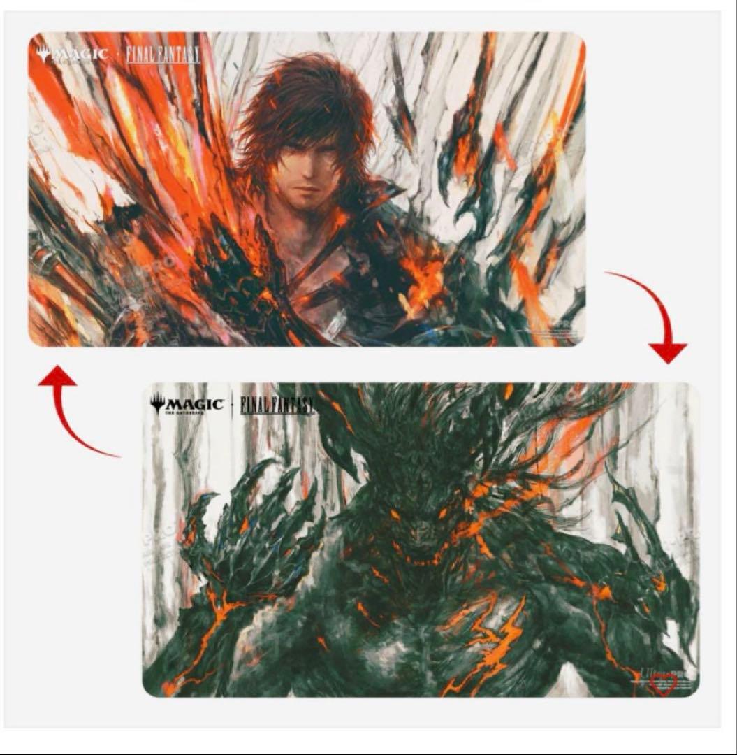 クライヴ イフリート 両面 プレイマット ファイナルファンタジー MTG 新品