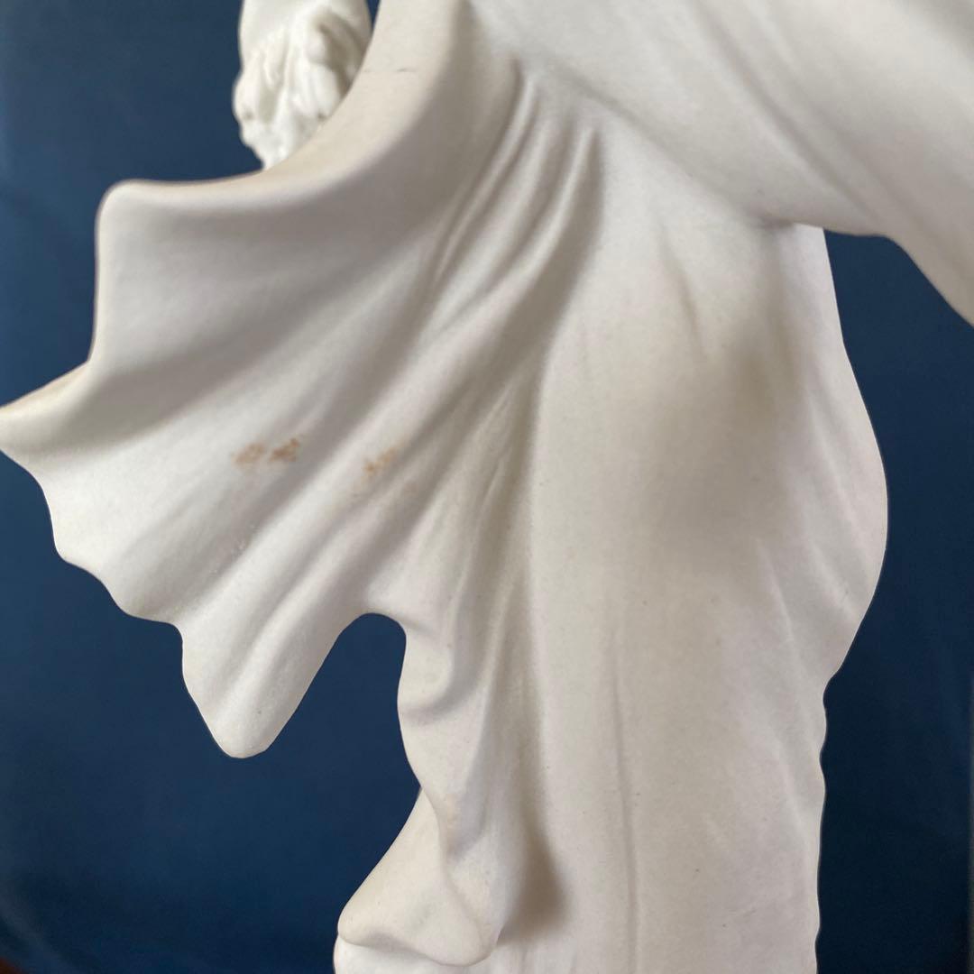 ウェッジウッド　ジャスパー　フィギュア　置物　彫像　限定品　ペールブルー