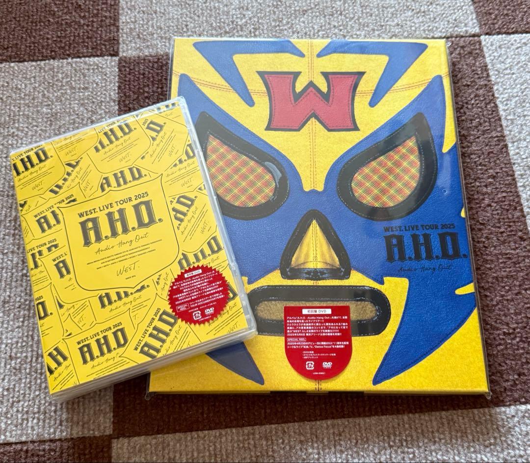 WEST. LIVE TOUR 2025 A.H.O. 初回盤 通常盤 DVD